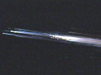 Russian rocket reentry