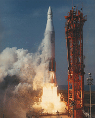 FIRE 2 reentry heating experiment being launched, NASA photo Fire2.jpg